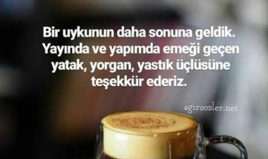 Günaydın Merhaba Yeni Hafta