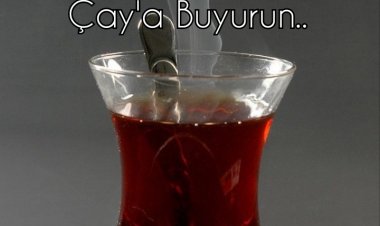 Çay eşliğinde GÜNAYDIN