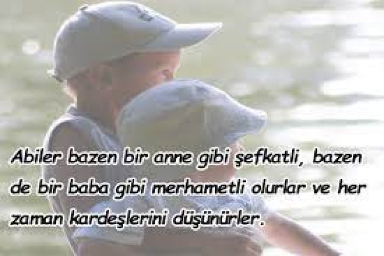 abiyle ilgili sözler