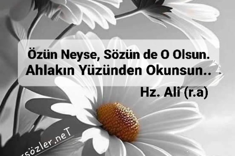 Günün Sözü Olmalı