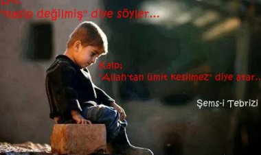 Allah tan Ümit KesiLmez