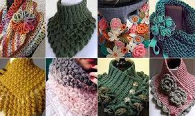 2024 Tığ işi boyunluk yapımı