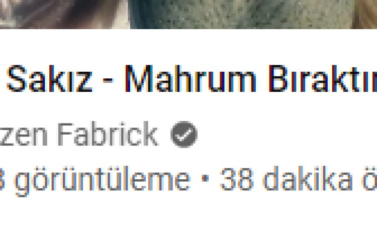 Eda Sakız - Mahrum Bıraktın