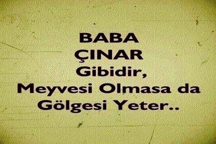babalar günü sözleri