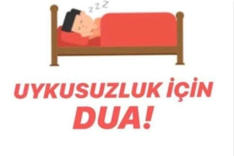 Rahat uyku için dua, uyku duası,