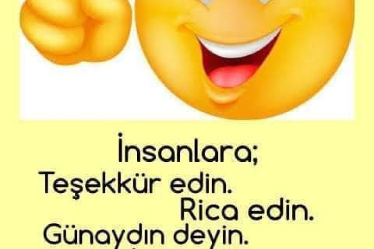 Günaydın iyi insanlar.