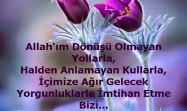 HAYIRLI CUMALAR OLSUN