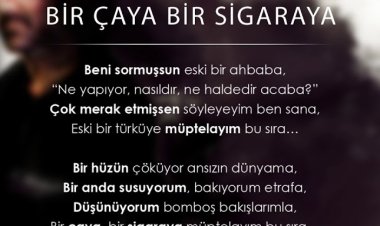 Ozan Manas - Bir Çaya Bir Sigaraya muptelayim bu sira