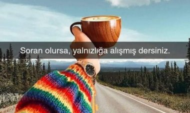 Güvensiz yanlız sanıyorlar beni