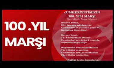 Kıraç - 100.Yıl Özgürlük Marşı sözleri