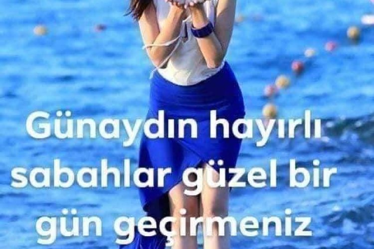 Günaydın umut dolu sabahlar