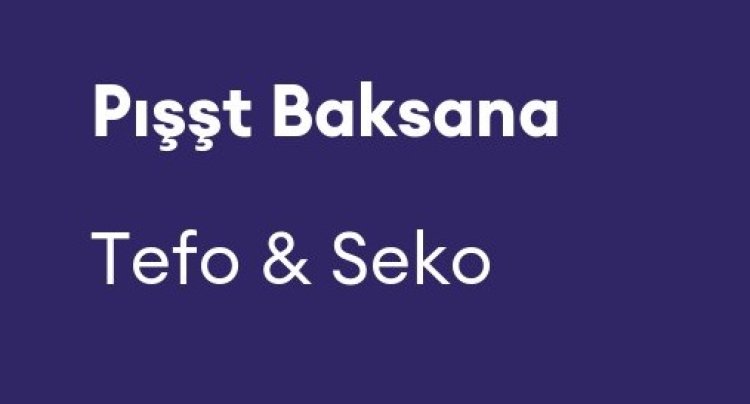 Tefo  Seko - Pışşt Baksana şarkı sözleri