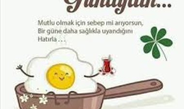 GÜNAYDIN bir Salı sabahından