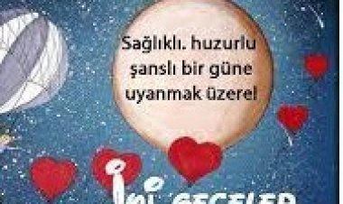 Sevgıyle sağlıkla uyanmak üzere