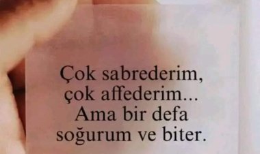 İkinci kere müsade etmem