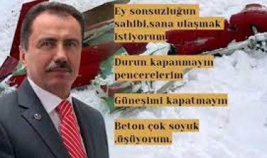 Muhsin Yazıcıoğlu - Üşüyorum şiirleri ve sözleri