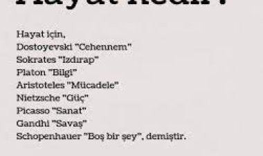 Hayat dediğimiz, katlanma sanatı