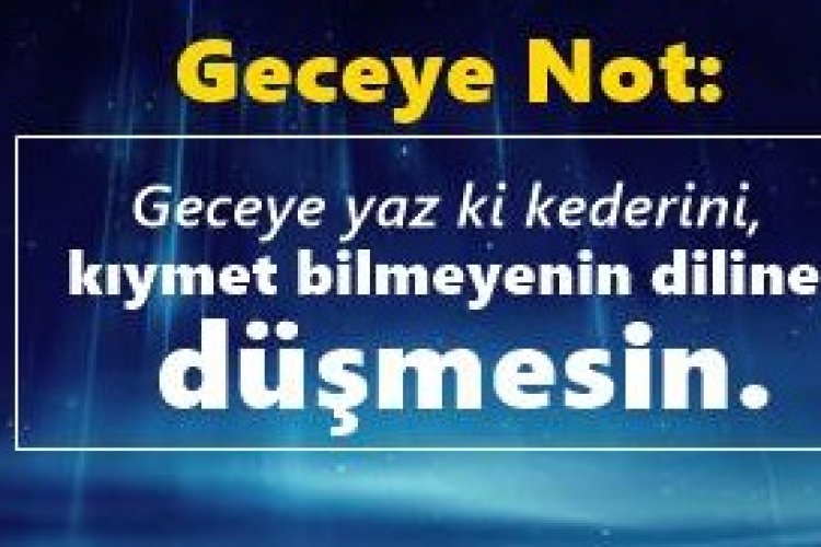 Siz hiç; Birikmiş bir özlemi sakladınız m