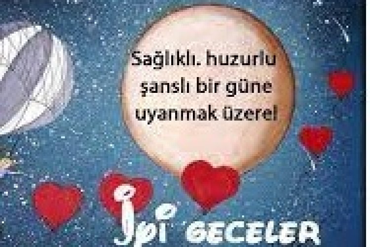 Sevgıyle sağlıkla uyanmak üzere