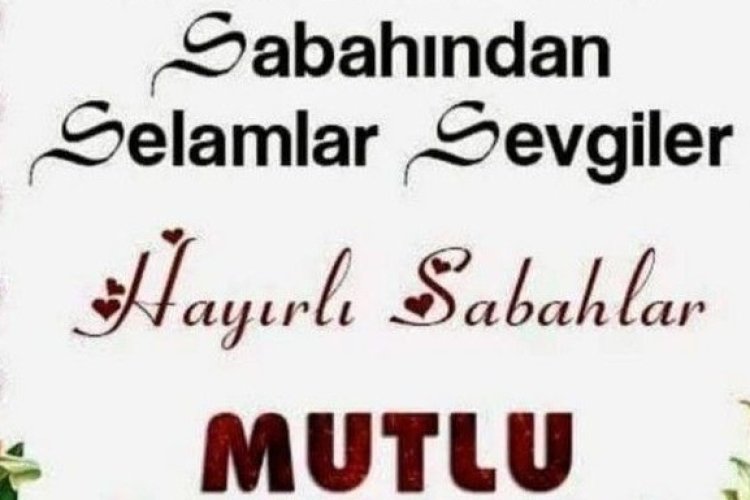 Bu pazar sabahından