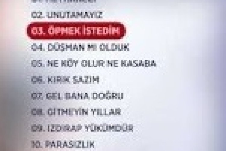 müslüm gürses - öpmek istedim