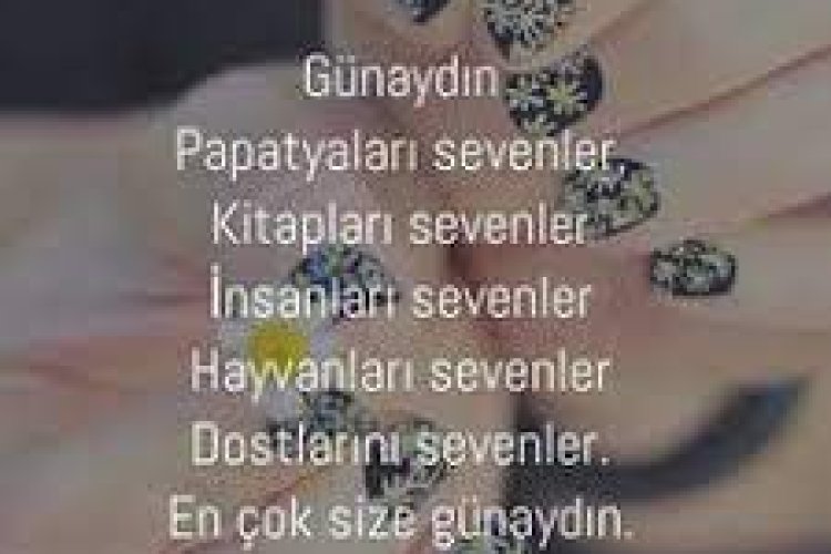 Günaydın menfaatsız sevenler