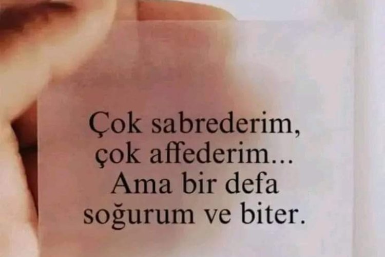 İkinci kere müsade etmem