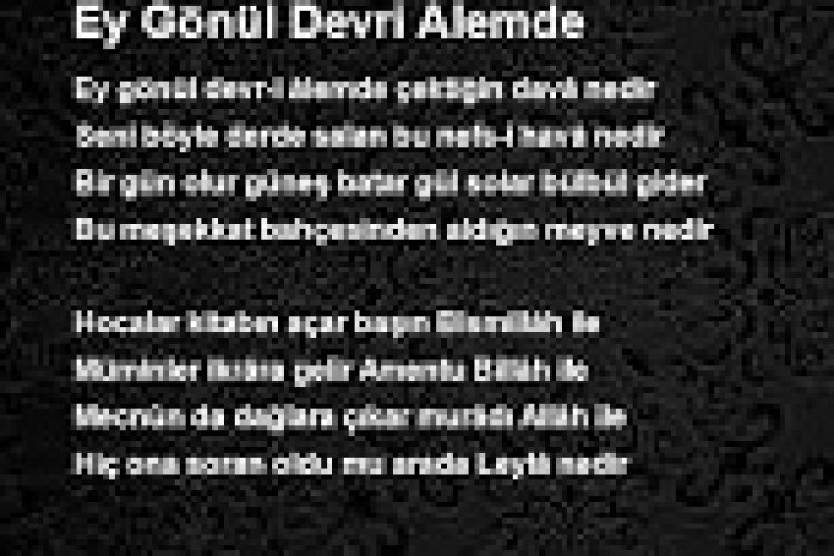 Musa Eroğlu Güler Duman - Ey Gönül Devr-i Alemde