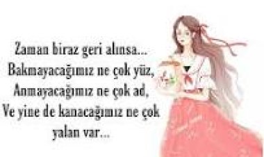 Zaman biraz geri alınsa