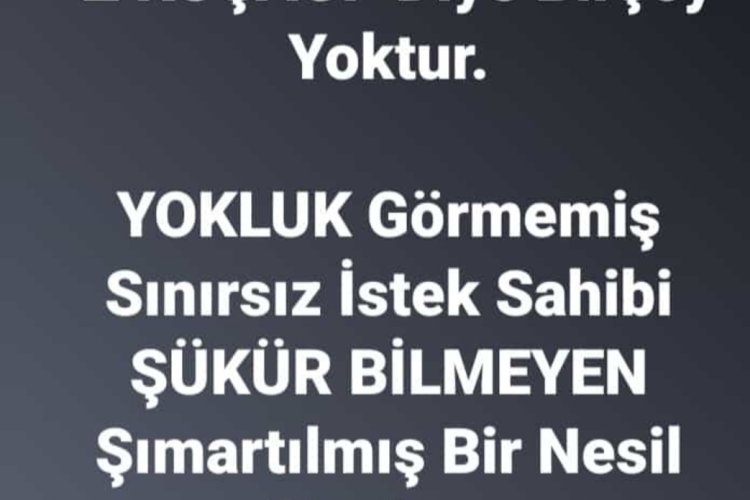 Günaydın gözü gönlü tok insanlar