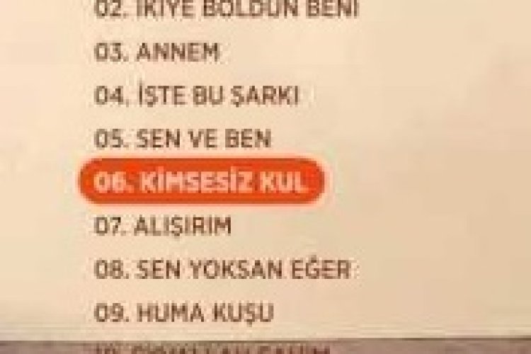 Müslüm Gürses - Kimsesiz Kul