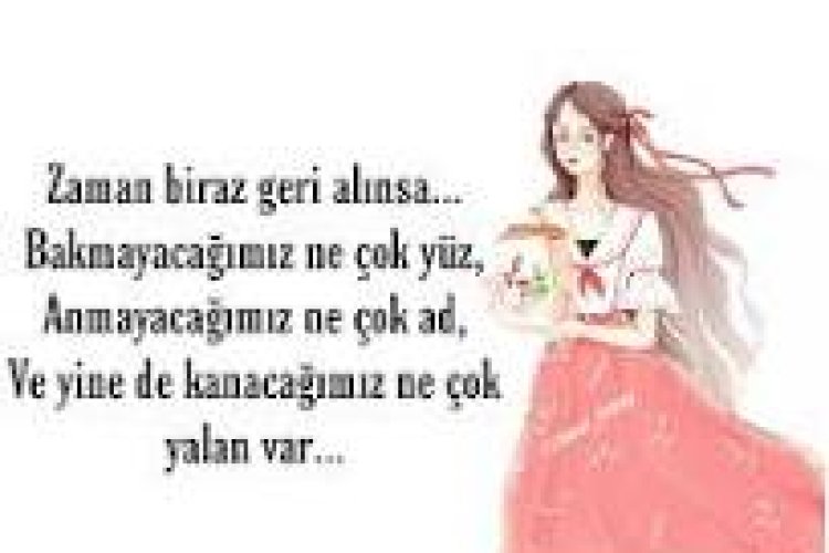 Zaman biraz geri alınsa