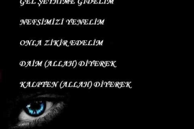 Recep süslü Şeyhim gel gel