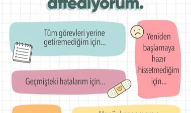 Bugün önce kendimi AFFEDİYORUM