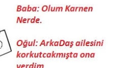 Komik Karne Sözleri