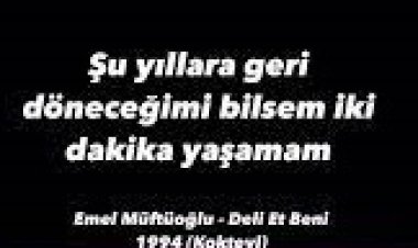 Emel Müftüoğlu - Deli Et Beni şarkı sözleri