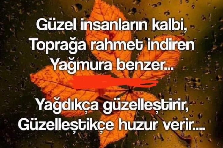 İnsanların;Yüreğini sevin