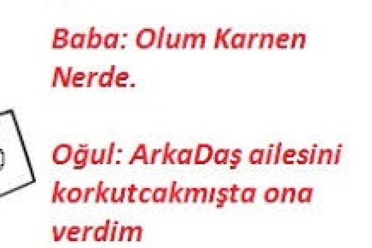Komik Karne Sözleri