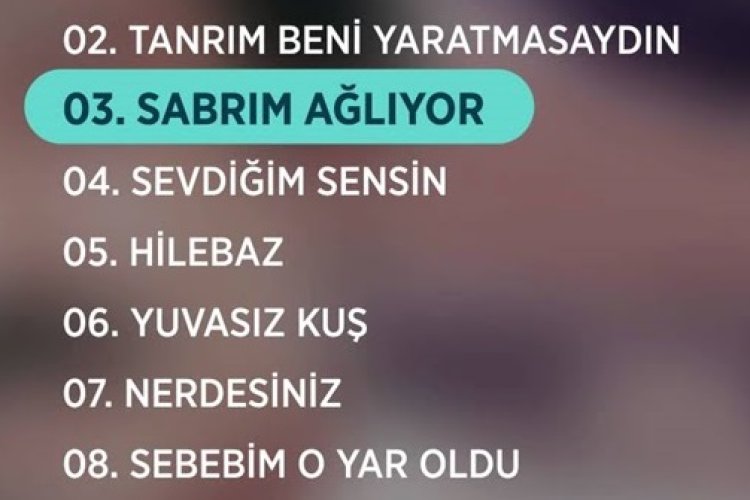 Müslüm Gürses - Sabrım Ağlıyor