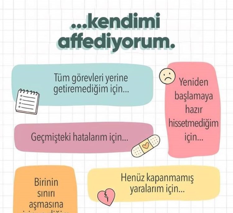 Bugün önce kendimi AFFEDİYORUM