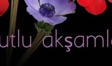 Güzel olsun pazar akşamınız