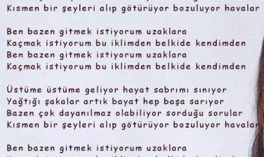 Simge - Ben Bazen şarkı sözleri