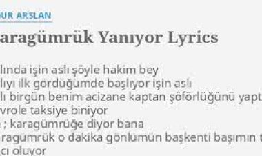 Uğur Arslan - Karagümrük Yanıyor  şarkı sözleri