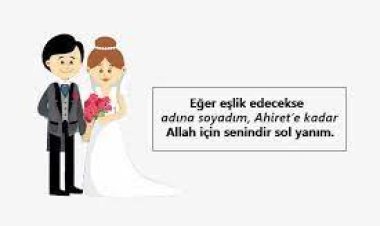 dini evlilik sözleri