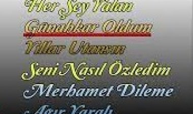 müslüm Gürses - Ne Yapacağım Şarkı Sözleri