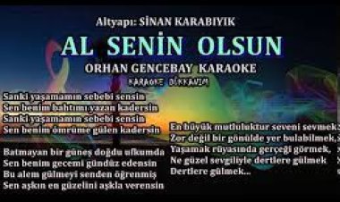 Orhan Gencebay - Al Senin Olsun Şarkı Sözleri