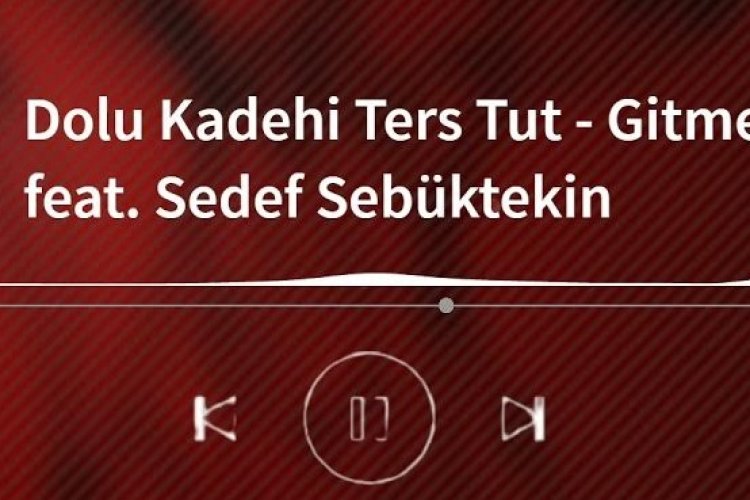 Dolu Kadehi Ters Tut - Gitme şarkı sözleri