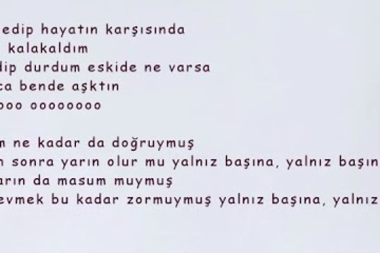 Simge - Yalnız Başına