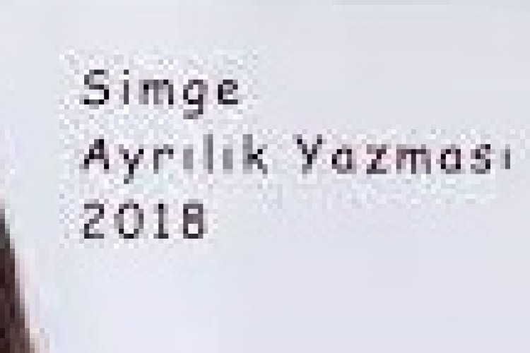 Simge - Ayrılık Yazması