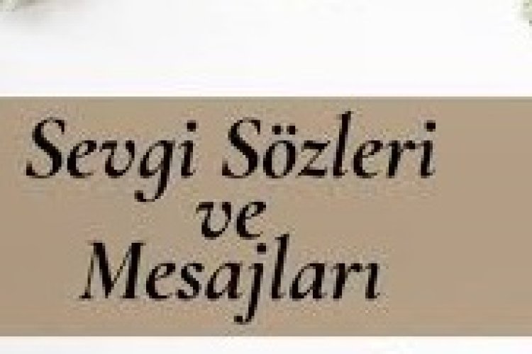 sevgi mesajları